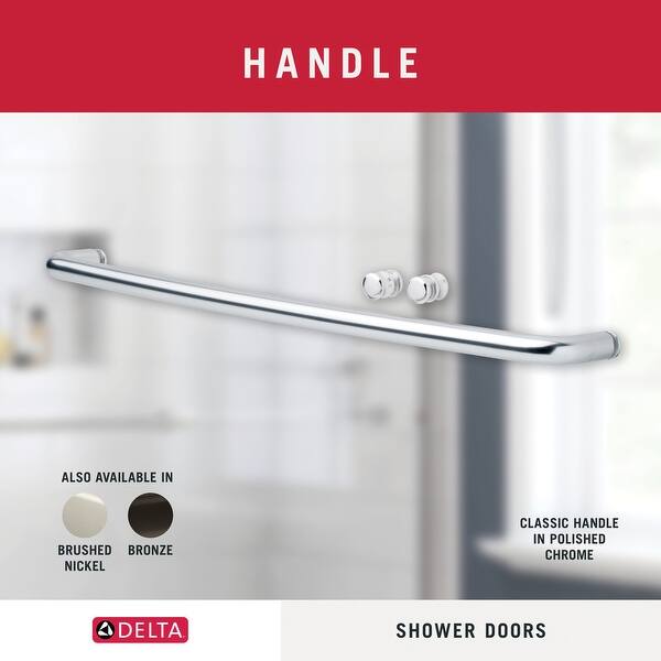 Delta TMCC601R Classic 591/4" High x 59" Wide Bypass Semi Frameless